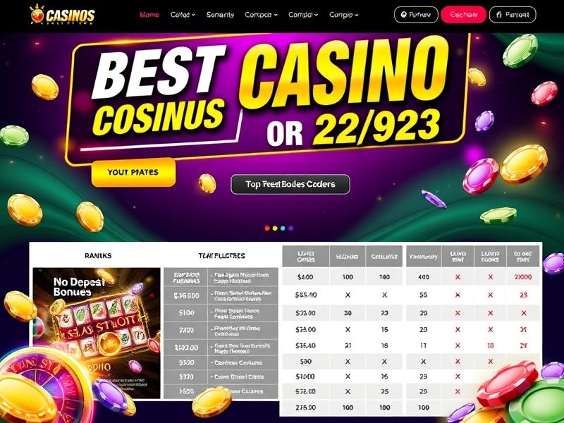 Find the best casino bonus online in 2023! Compare welcome bonuses, no deposit offers, and top promotions for real money games. Expert-reviewed and reliable info.
